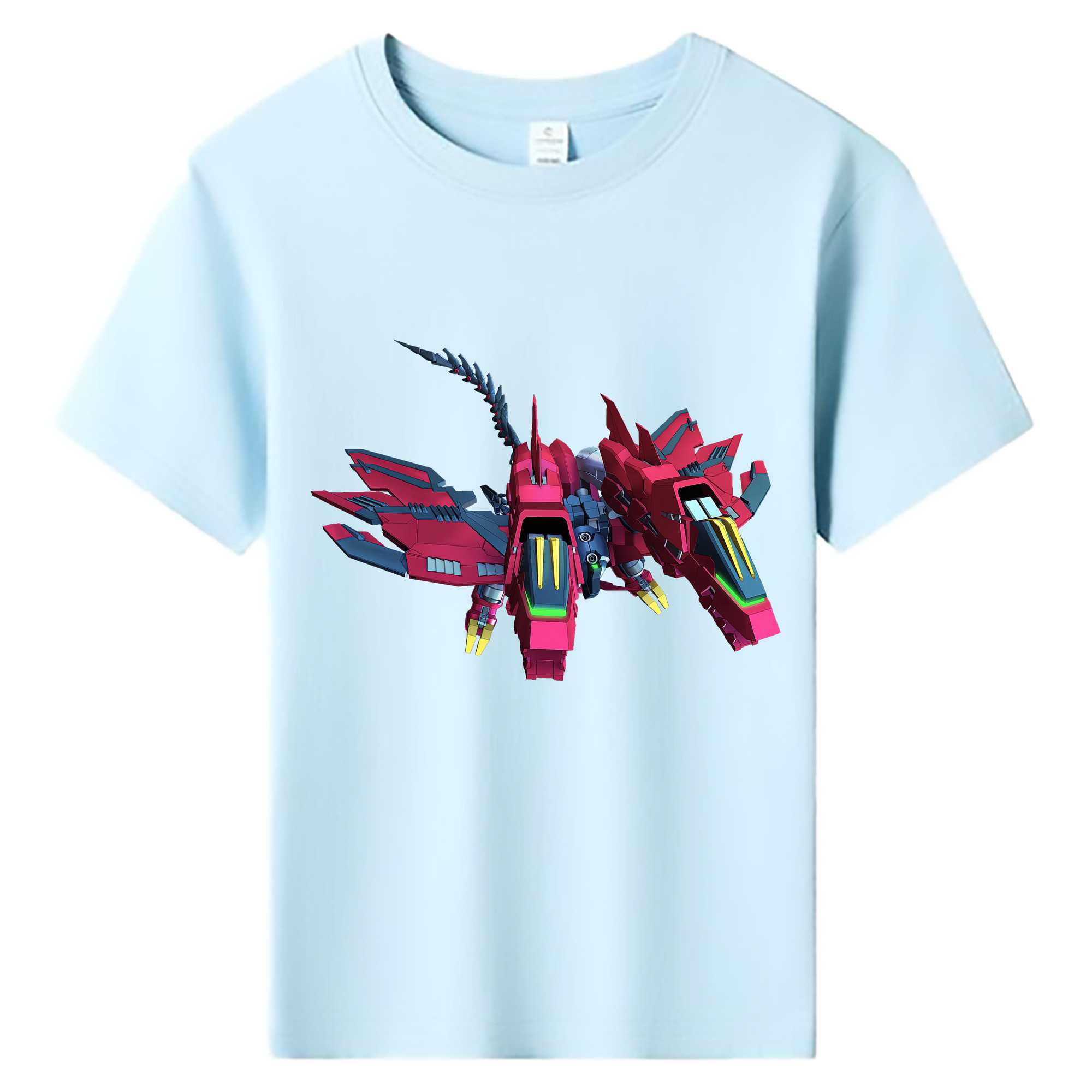 （画像用） 機動戦士ガンダム Mobile Suit Gundam 綿100％キッズTシャツ（フロントプリント）